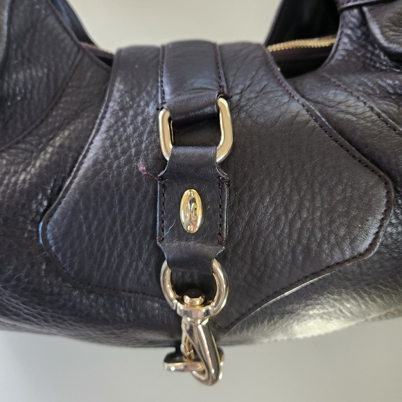 Cole Haan Village Fog Leather Shoulder Bag - Picture 3 of 11